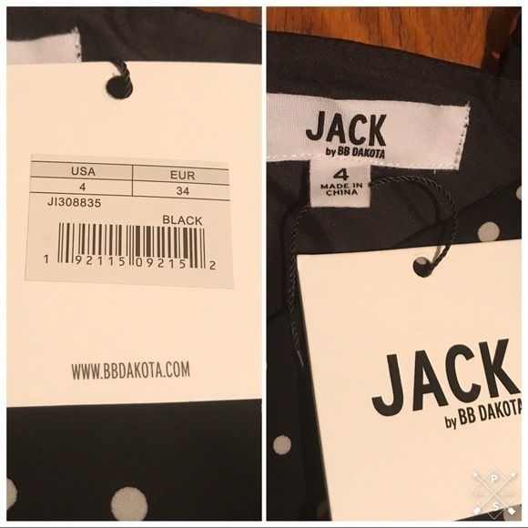 JACK by BB Dakota polkadot dress - Picture 7 of 8